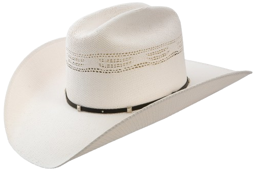 Stallion by Stetson ◽White Western•Style HaT~ Stetson Straw Hat -Stallion by Stetson Collection - White  main image 3