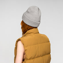 Load image into Gallery viewer, Merino Wool Rib Beanie