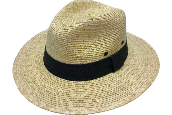 Broner Cabo Braided Palm Leaf Safari Hat